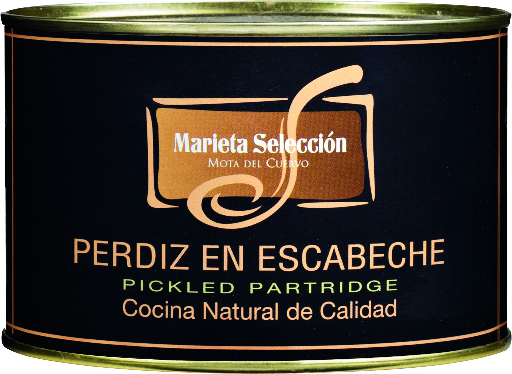 Perdiz escabechada entera